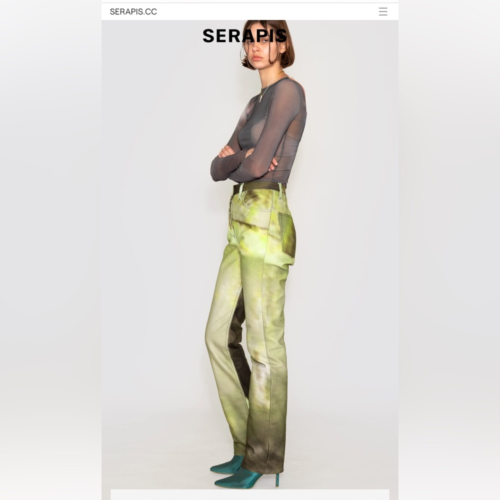 Lime Rust Jeans - Picture 4 of 9